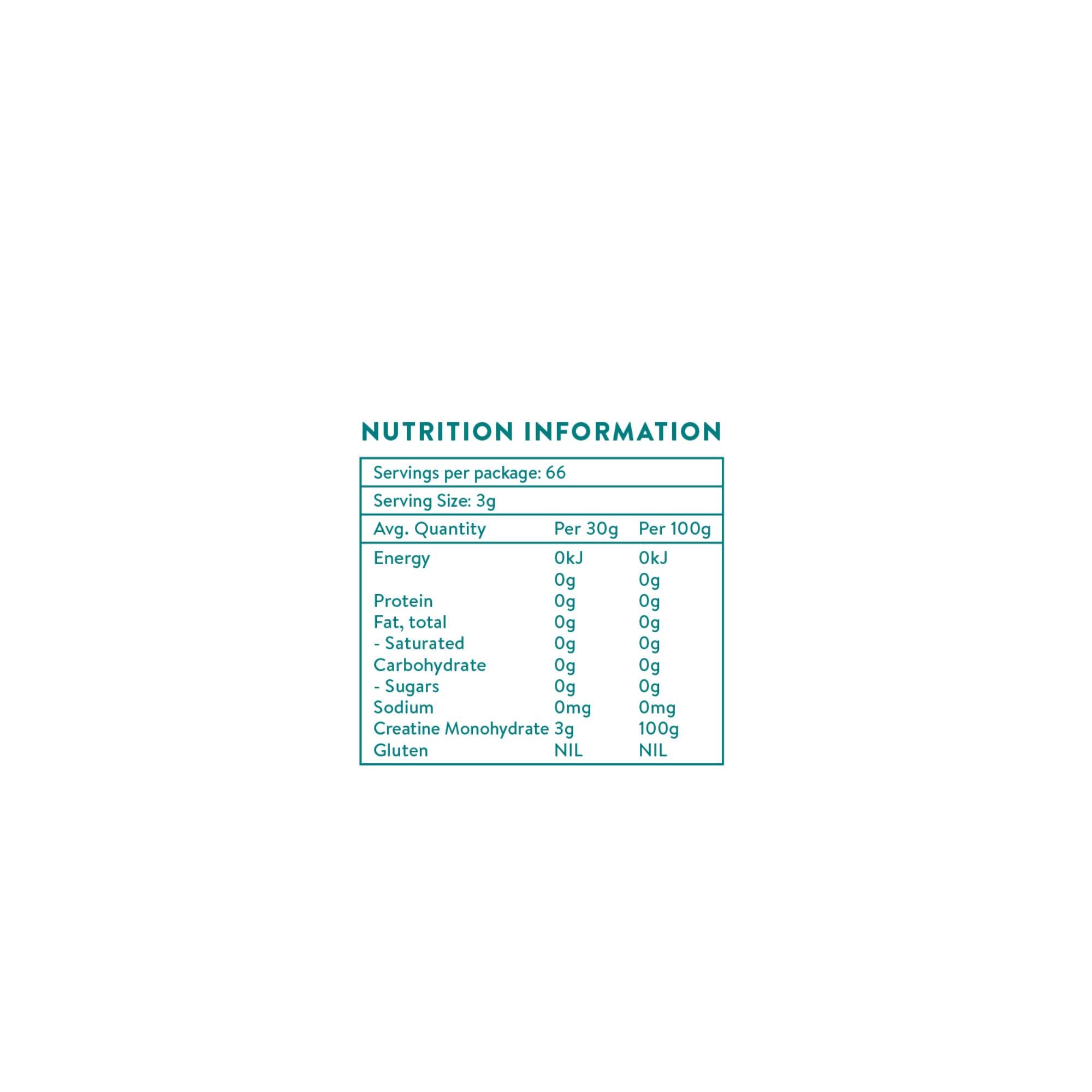 Creatine Pure - 100% Micronised Creatine Monohydrate