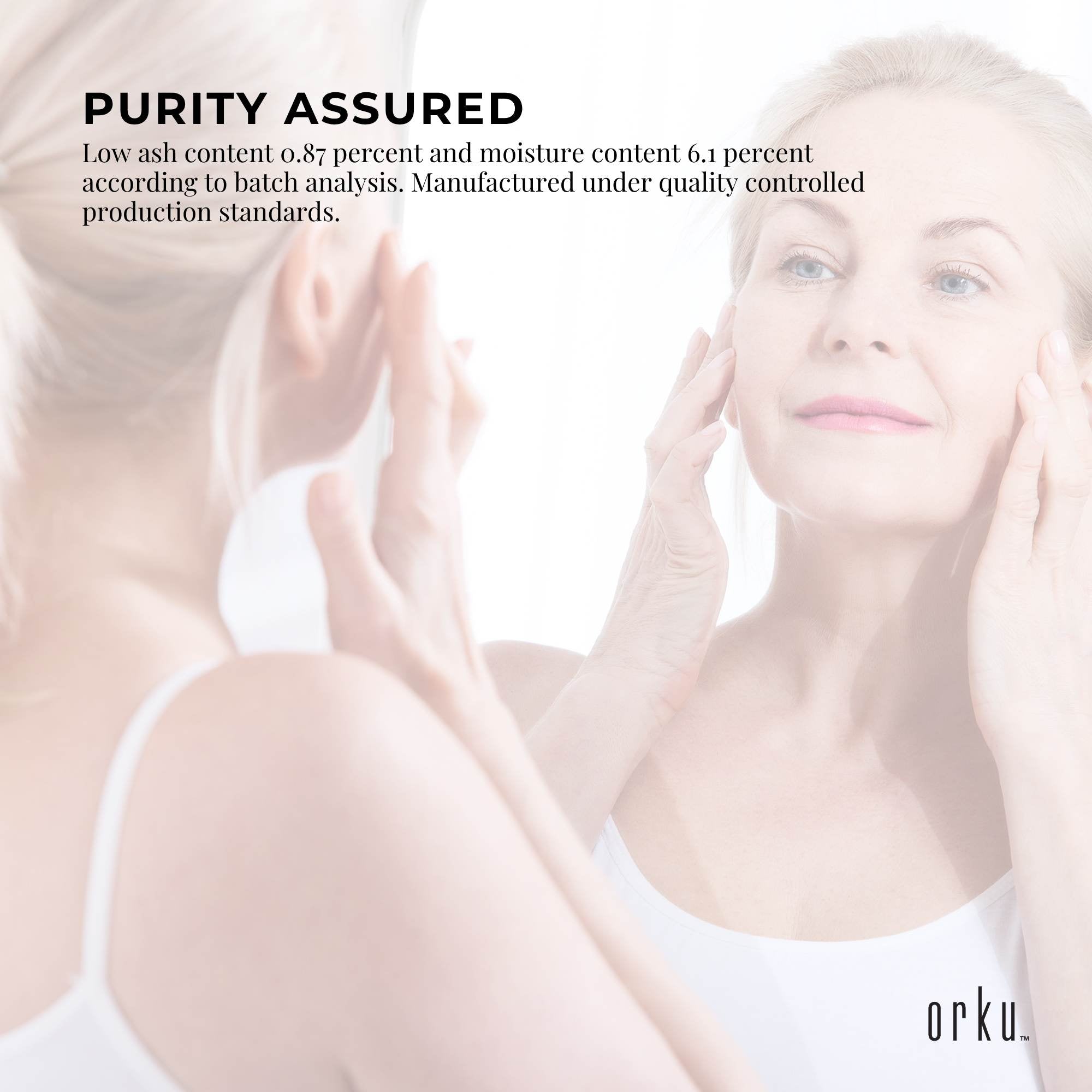 Orku 400g Bovine Collagen Peptides Powder Hydrolysed Protein Unflavoured