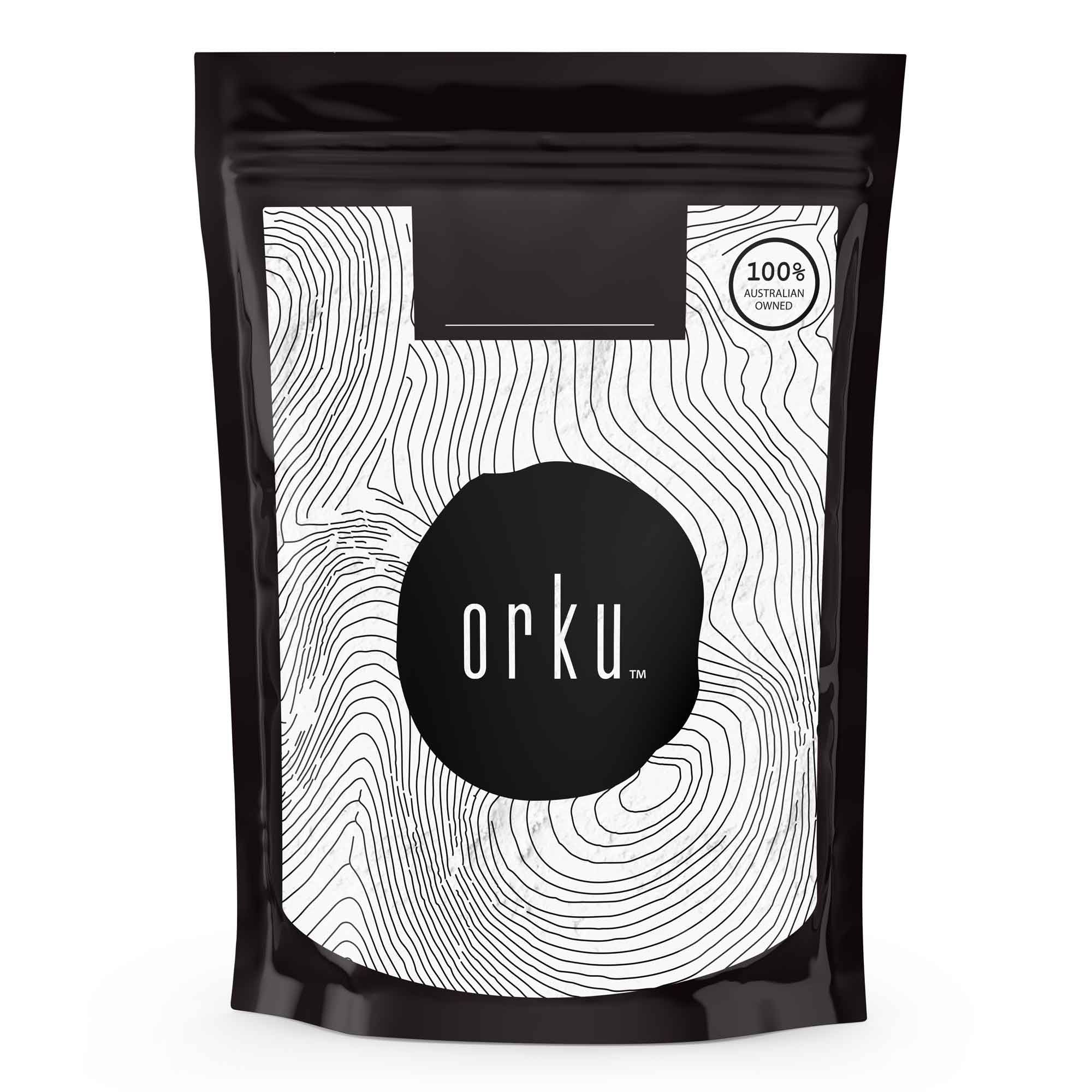 Orku 400g Chicory Root Inulin Powder - Unflavoured Food Ingredient
